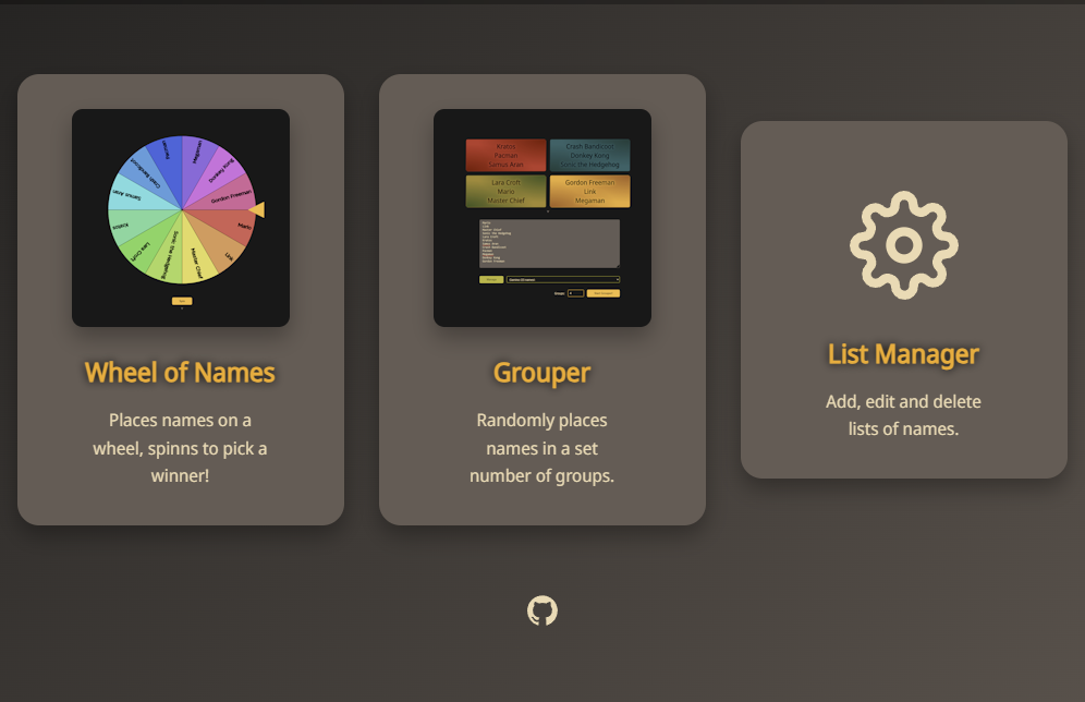 Name Picker Tools Wheel Screenshot